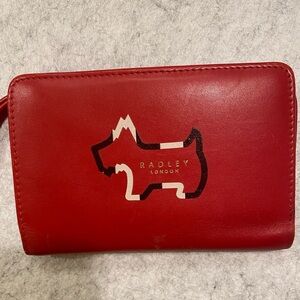 Radley London Red Dog Motif Wallet